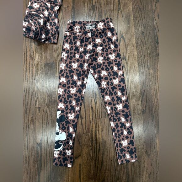 Bundle Zara Minnie Mouse Girls Leggings Brown - Picture 5 of 7